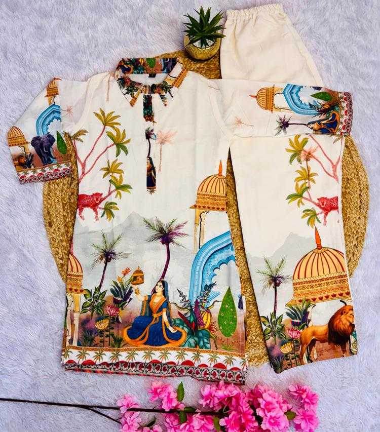 Soft Cotton Designer Kurti - MYLUXURY LANE ENTERPRISE